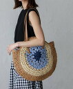 【SALE/38%OFF】aroco ペーパーブレードサークルバッグ ヴィータフェリーチェ バッグ かごバッグ ブルー パープル ピンク ブラウン