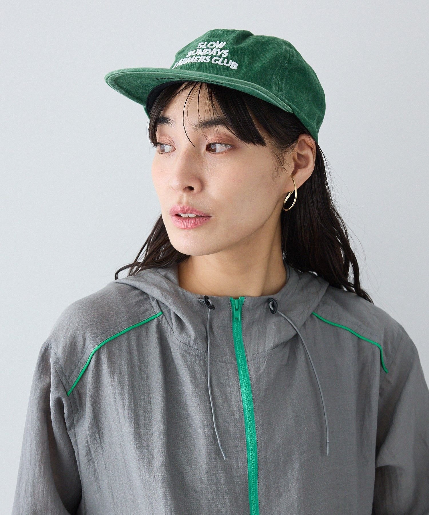 CRAFT STANDARD BOUTIQUE ピグメントロゴキャップ クラフトスタンダードブティック 帽子 ハット ブラック グリーン ネイビー