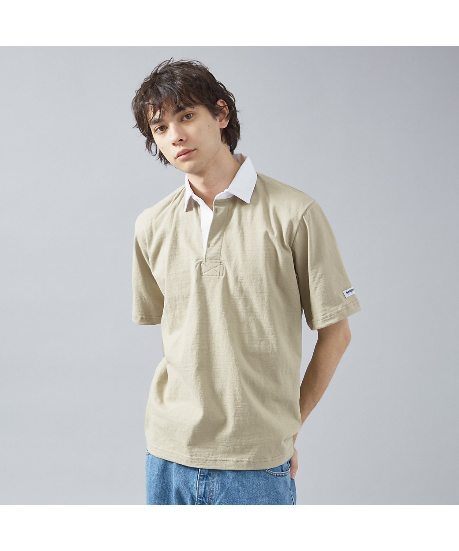 ABAHOUSE LASTWORD BARBARRIAN バーバリアン LIGHT WEGHT 無地 ボーダー アバハウス トッ stylife-14434147 Rakuten Fashion サンプル画像3