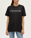 【SALE／65%OFF】COACH OUTLET シグネチャー Tシャツ コーチ　アウトレット トップス カットソー・Tシャツ ブラック【送料無料】