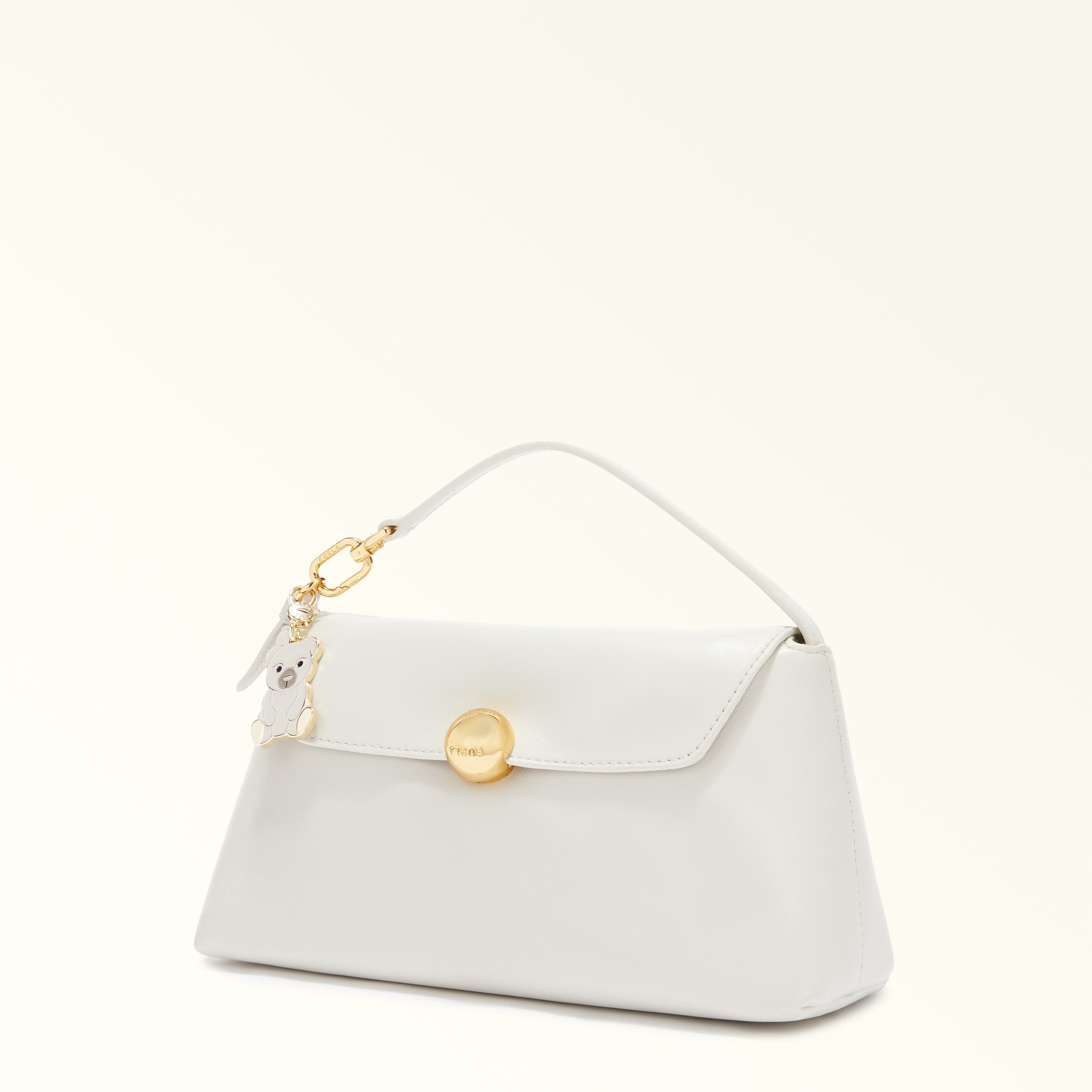 FURLA 【公式】フルラ ハッシュタグ テディベア チャーム フルラ バッグ ショルダ...