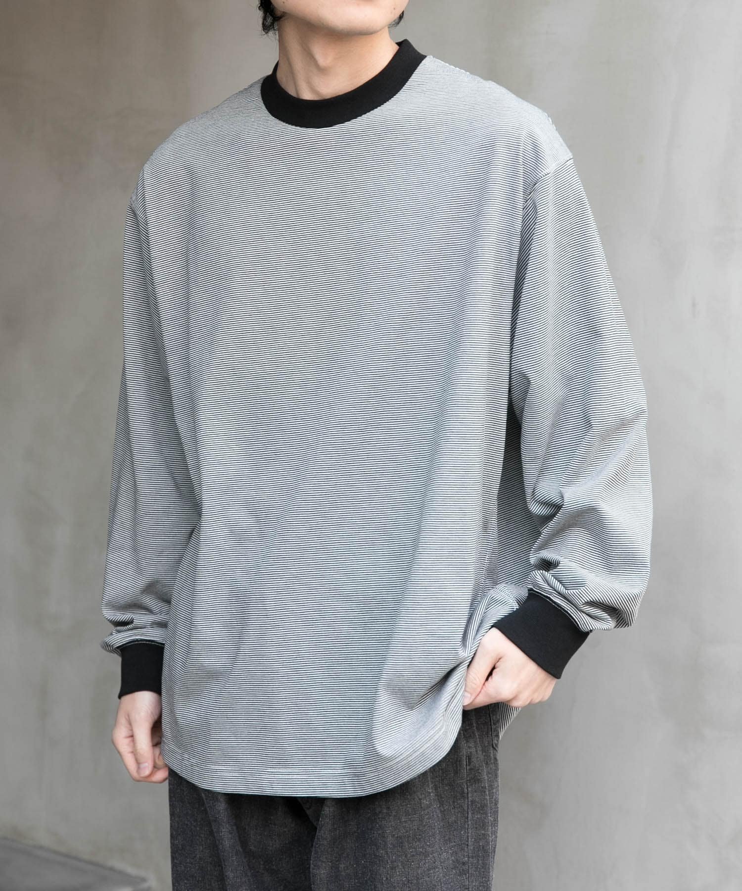 【SALE/20%OFF】URBAN RESEARCH DOORS FORK&SPOON CAVEボーダーロングスリーブTシャツ アーバンリサーチドアーズ トップス カットソー・Tシャツ