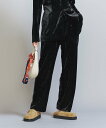 【SALE/50%OFF】BEAUTY&YOUTH UNITED ARROWS ベロア ドロストイージーパンツーウォッシャブル- ユナイテッドアローズ アウトレ...