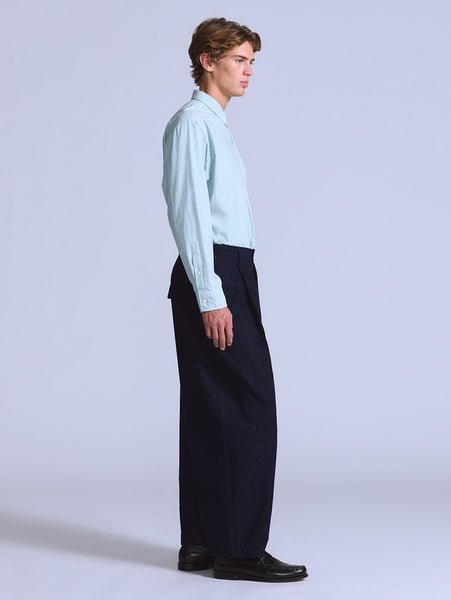 Levi's BLUETAB(TM) プリーツトラウザー ジーンズ ダークインディゴ リーバイス パンツ ジーンズ・デニムパンツ ネイビー【送料無料】