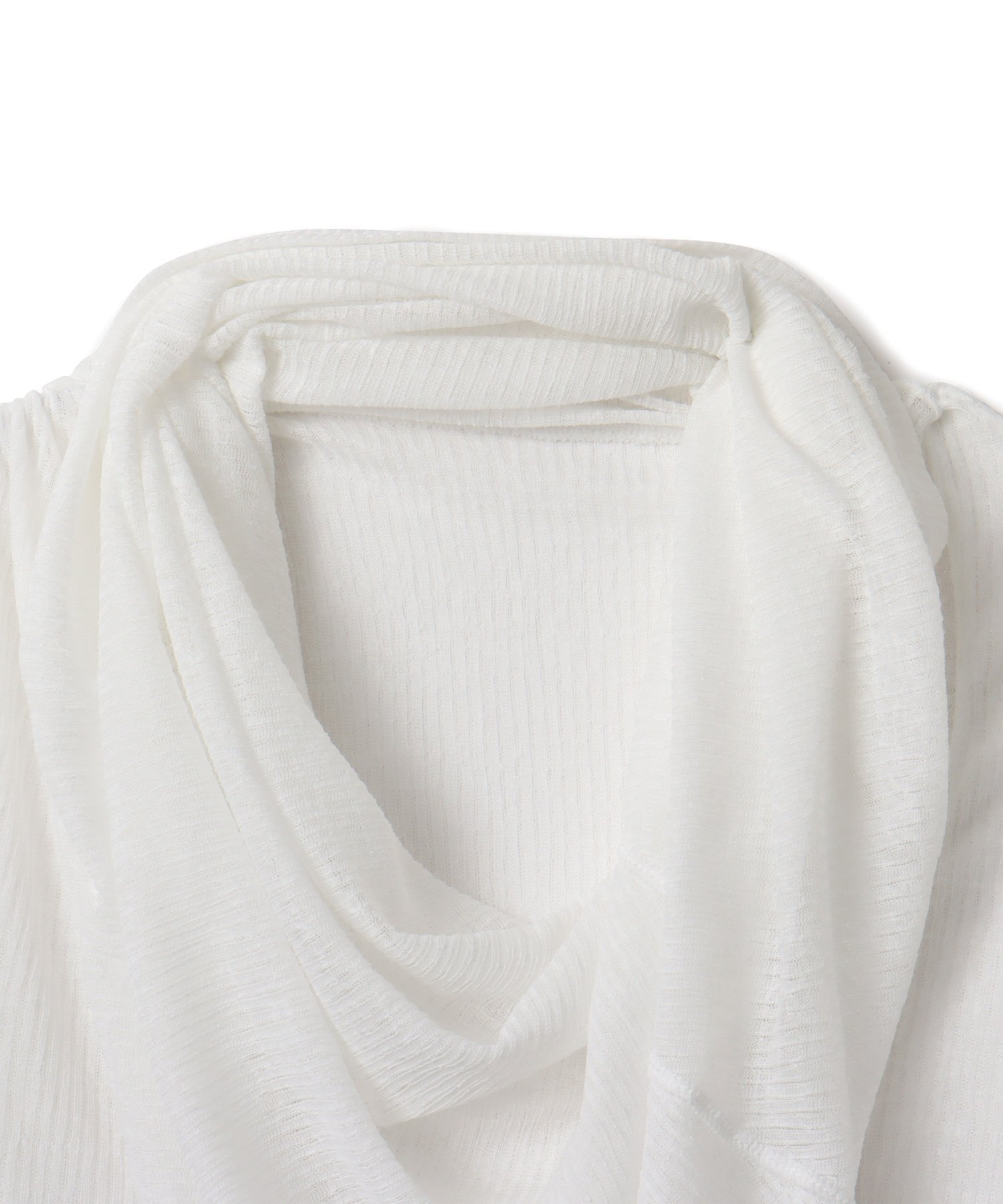 atmos pink atmos pink See-Through 3-Ways Tops WHITE アトモス トップス カットソー・Tシャツ ホワイト