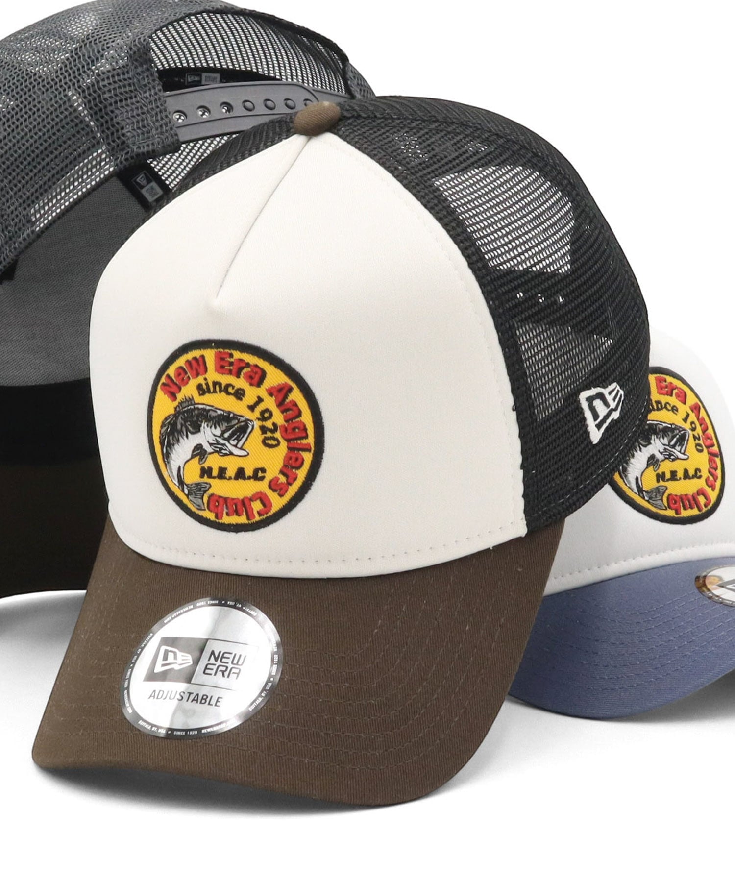 NEW ERA ニューエラ アウトドア メッシュキャップ バスフィッシング オンスポッツ 帽子 キャップ ブラック ネイビー【送料無料】