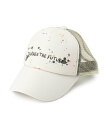 【SALE／4%OFF】SHOO・LA・RUE ペイントメッシュCAP シューラルー 帽子 キャップ グレー ブラック