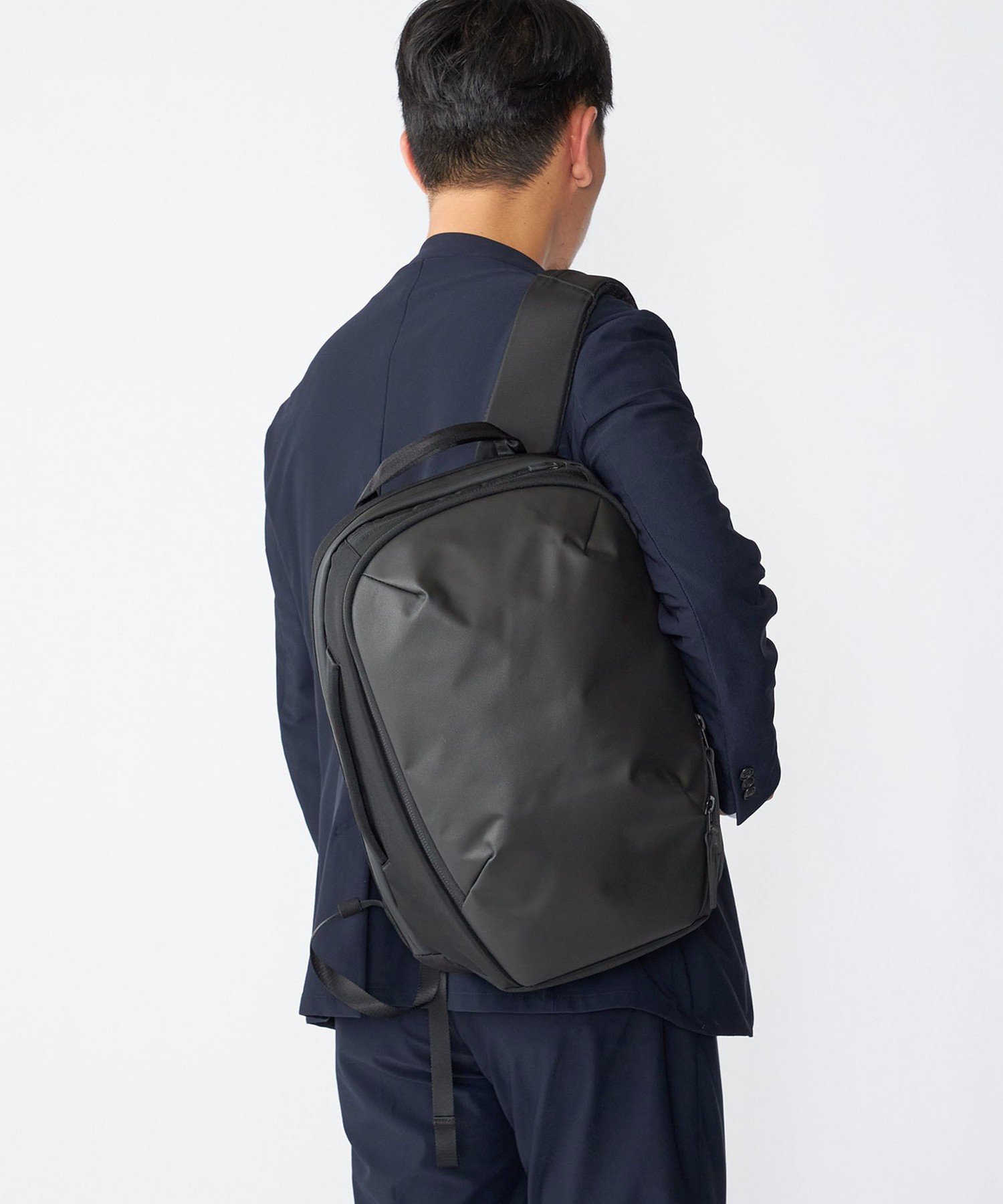 SHIPS MEN 【SHIPS別注】Aer: DAY PACK シップス バッグ リュック・バックパック ブラック【送料無料】