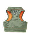 AVIREX 《DOG WEAR》MA-1ハーネス 2L アヴィレックス ペット用品 ペットウェア・ペット服 レッド グリーン【送料無料】