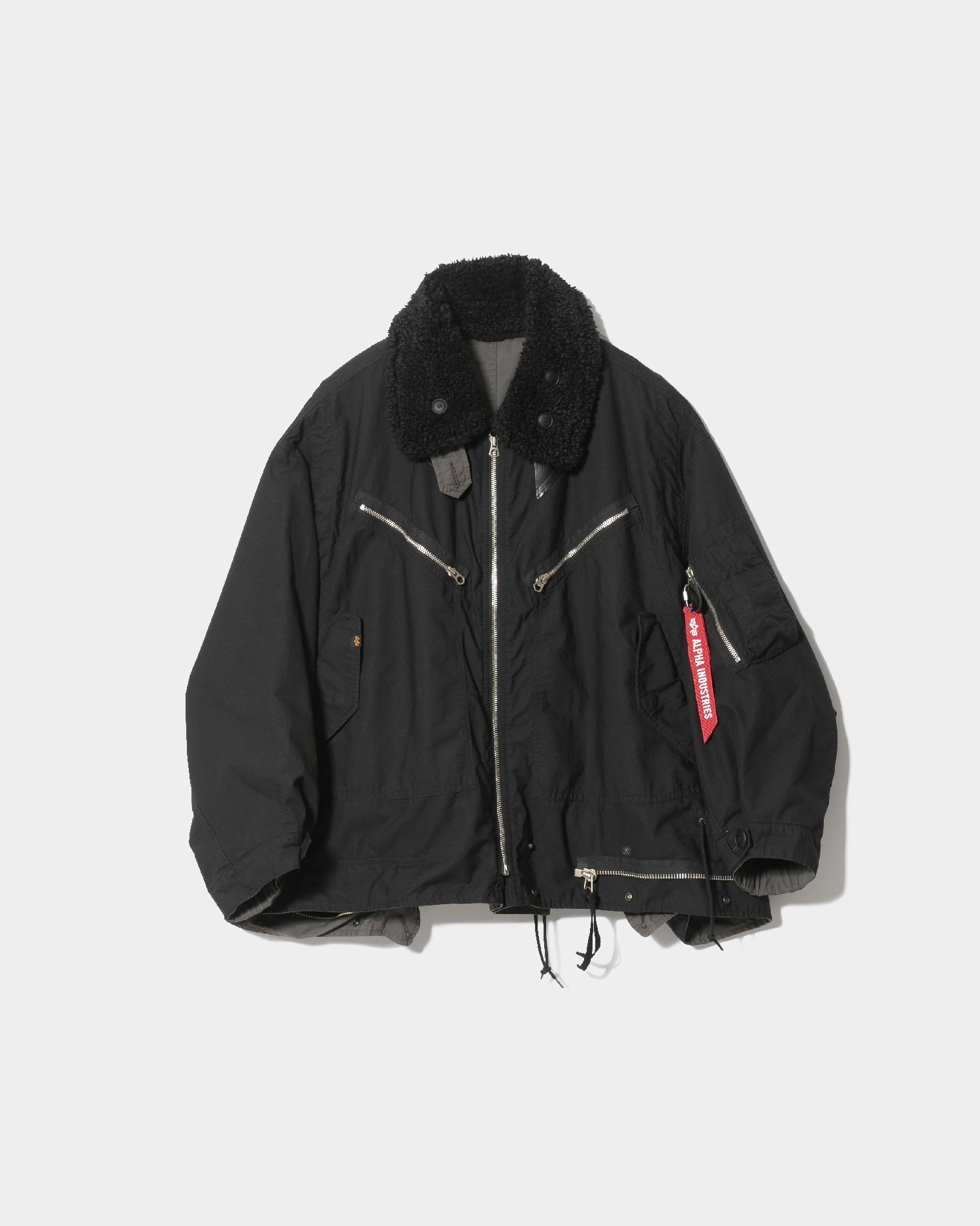 beautiful people Alpha double-end c/n mods coat ビュ ...