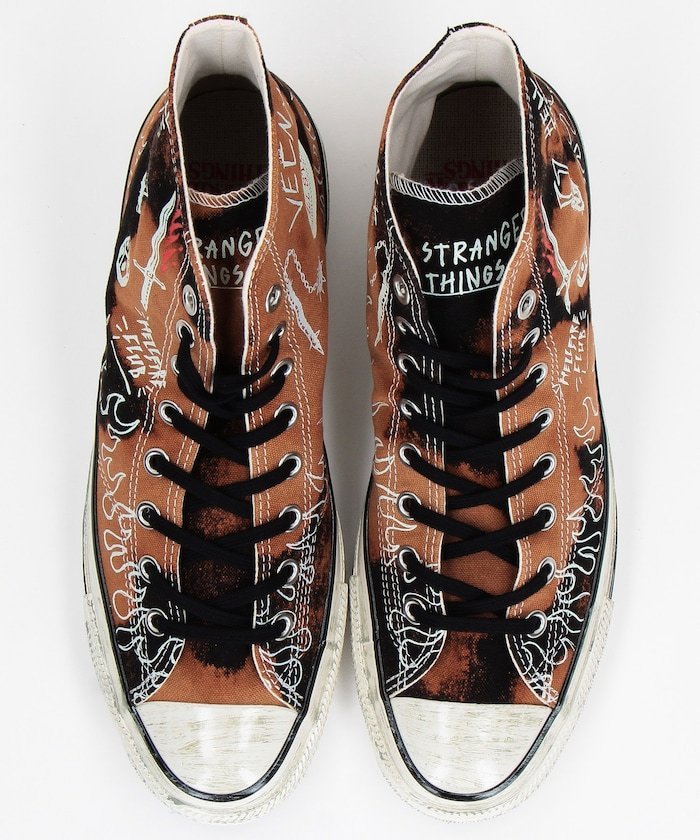 CONVERSE ALL STAR AGED 87 HC HI "STRANGER THINGS 5"【26.0-28.0cm】 フリークスストア シューズ・靴 スニーカー ベージュ【送料無料】