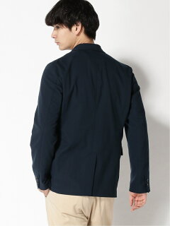Taslan Chambray 3-button Travel Sport Coat 11-16-1569-803: Navy Taslan Chambray 3-button Travel Sport Coat 11-16-1569-803: Navy