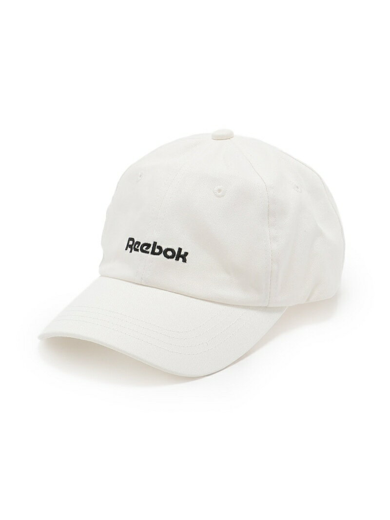 【SALE／50%OFF】ems excite Reebokローキャップ レトロガール 帽子 キャップ ホワイト ブラック