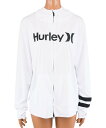 Hurley メンズラッシュパーカー サンアイリゾートノーザリー 水着 スイムグッズ ラッシュガード ホワイト【送料無料】