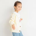 branshes 【男女兼用】スポンディッシュカーディガン ブランシェス トップス カーディガン ブラック ホワイト ブルー ピンク