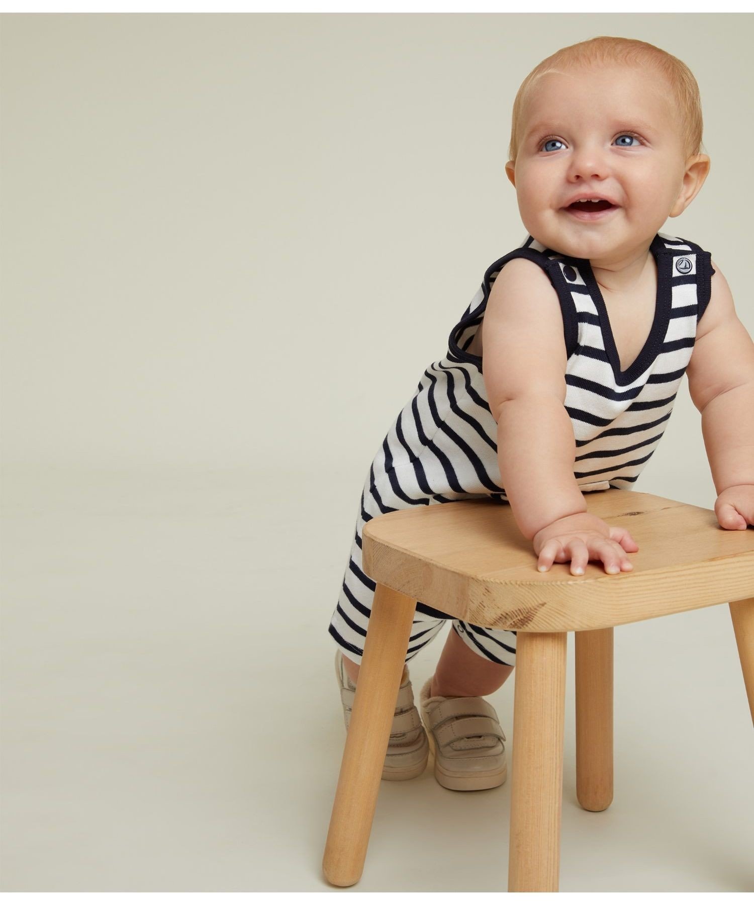 プチバトー ベビー服 男の子 PETIT BATEAU 袖なしロンパース プチバトー マタニティウェア・ベビー用品 ロンパース・カバーオール【送料無料】