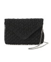 Swaraj Swaraj/手編みメタリックマクラメBAG スワラージ バッグ クラッチバッグ ブラック シルバー【送料無料】(4)