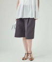 BABYLONE アヤダンプハーフパンツ バビロン パンツ その他のパンツ ベージュ グレー【送料無料】