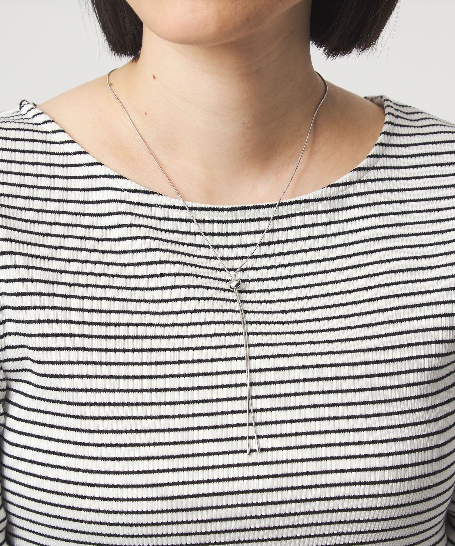 【SALE／40%OFF】UNITED ARROWS green label relaxing シズクエンド スライドパーツ ネックレス ユナイテッドアローズ グリーンレーベルリラクシング アクセサリー・腕時計 ネックレス シルバー ゴールド stylife-15551279 Rakuten Fashion サンプル画像3