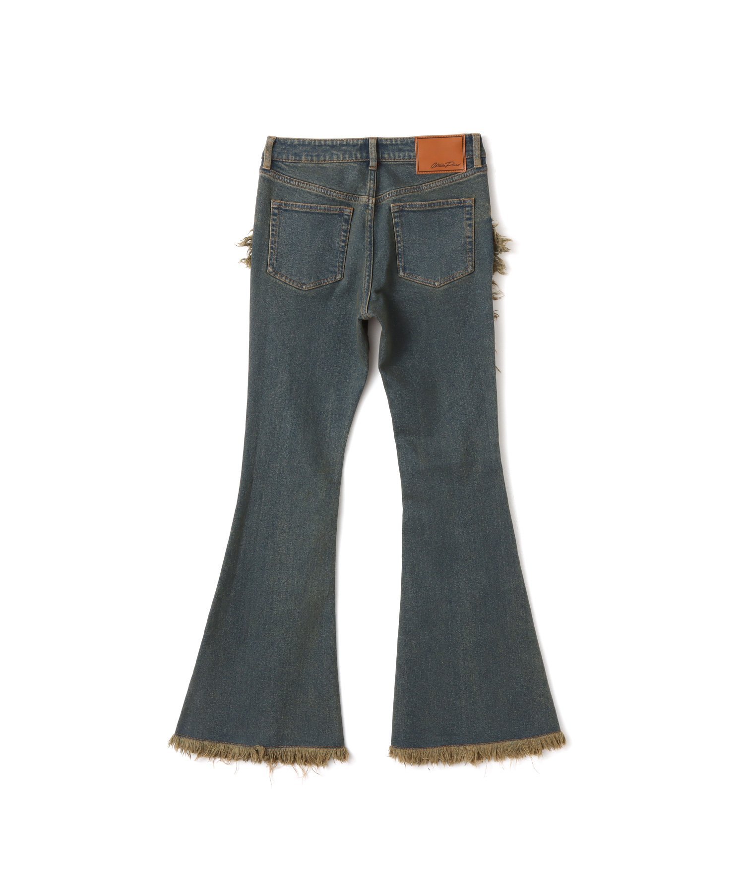 atmos pink atmos pink Flare Denim Pants BLUE アトモス パンツ その他のパンツ ブルー