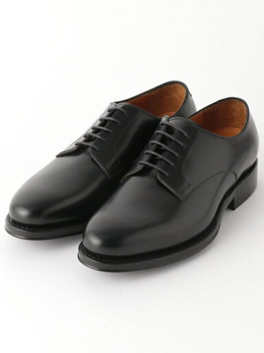 Plain Toe Derby Edward 3131-499-0548: Black Plain Toe Derby Edward 3131-499-0548: Black