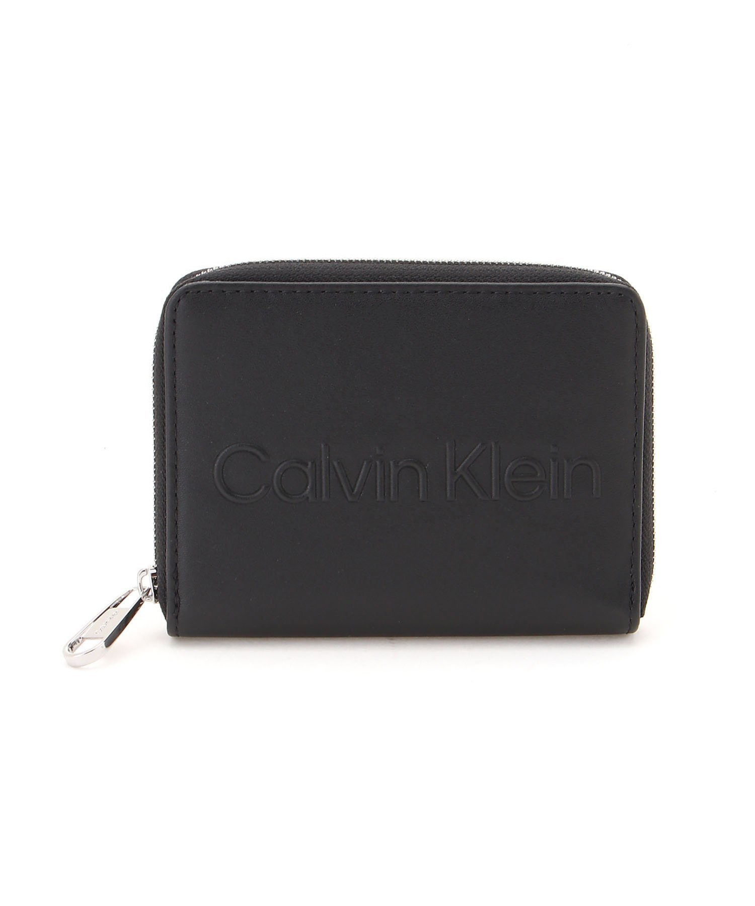 Calvin Klein (M)【公式ショップ】 カルバンクライン CKセット ジップコインウォレット 財布 Calvin Klein K509973 カルバン・クライン 財布・ポーチ・ケース 財布 ブラック【送料無料】