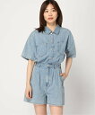 ySALE^50%OFFzGUESS (W)Denim Overall Pants QX I[CEI[o[I[ I[o[I[ETybg u[yz