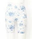【SALE/30%OFF】KID BLUE (W)ヘムブラッサムPt 3分丈カルソン キッドブルー インナー・ルームウェア その他のインナー・ルームウェア ブル...