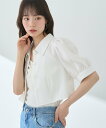 earth music&ecology サマーツイードシャツジャケット アースミュージック&エコロジー トップス シャツ・ブラウス ブルー ブラック ホワイト【送料無料】(4)