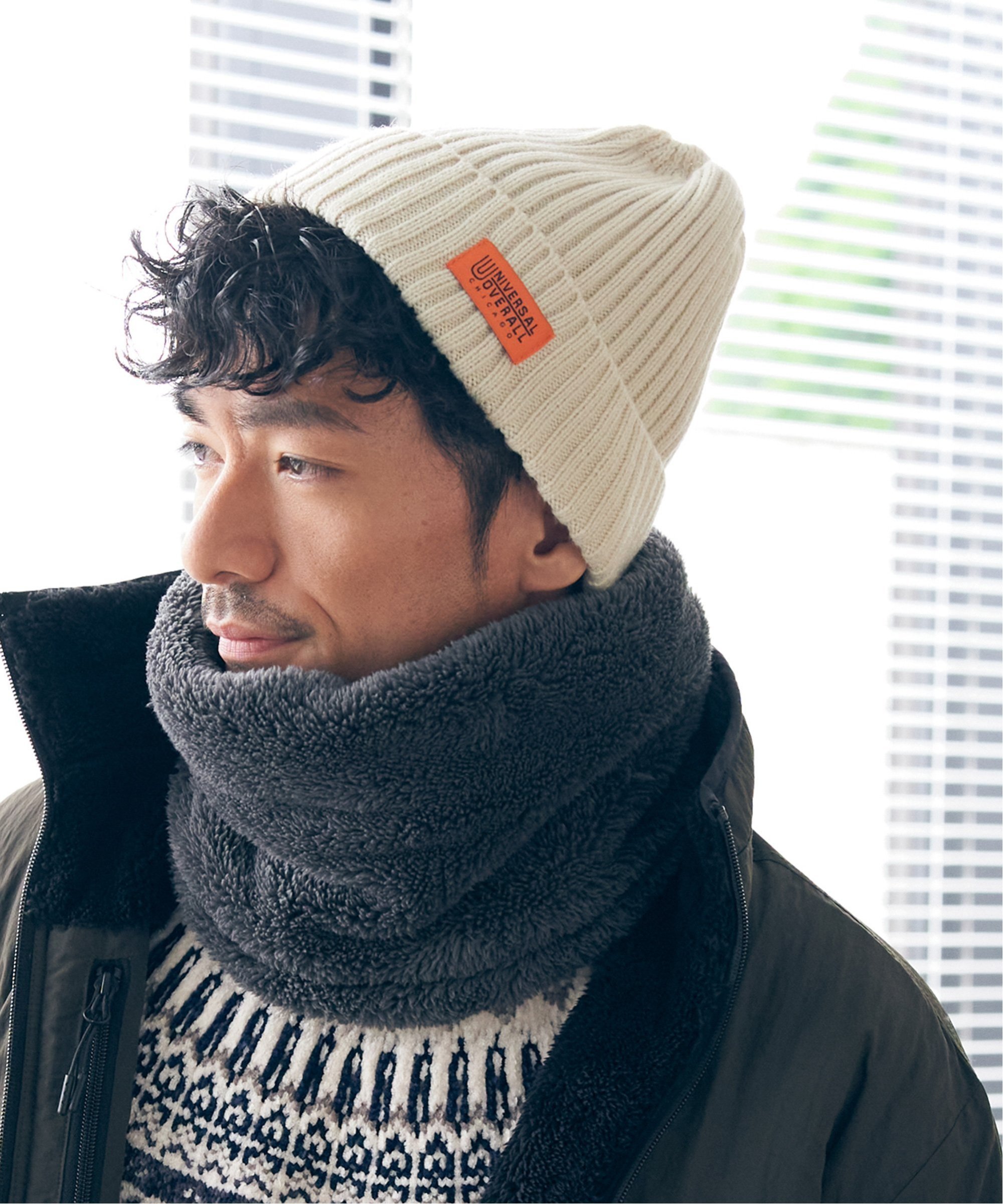 ikka UNIVERSAL OVERALL ニットワッチ イッカ 帽子 その他の帽子 ブルー グリーン ブラック ホワイト オレンジ グレー