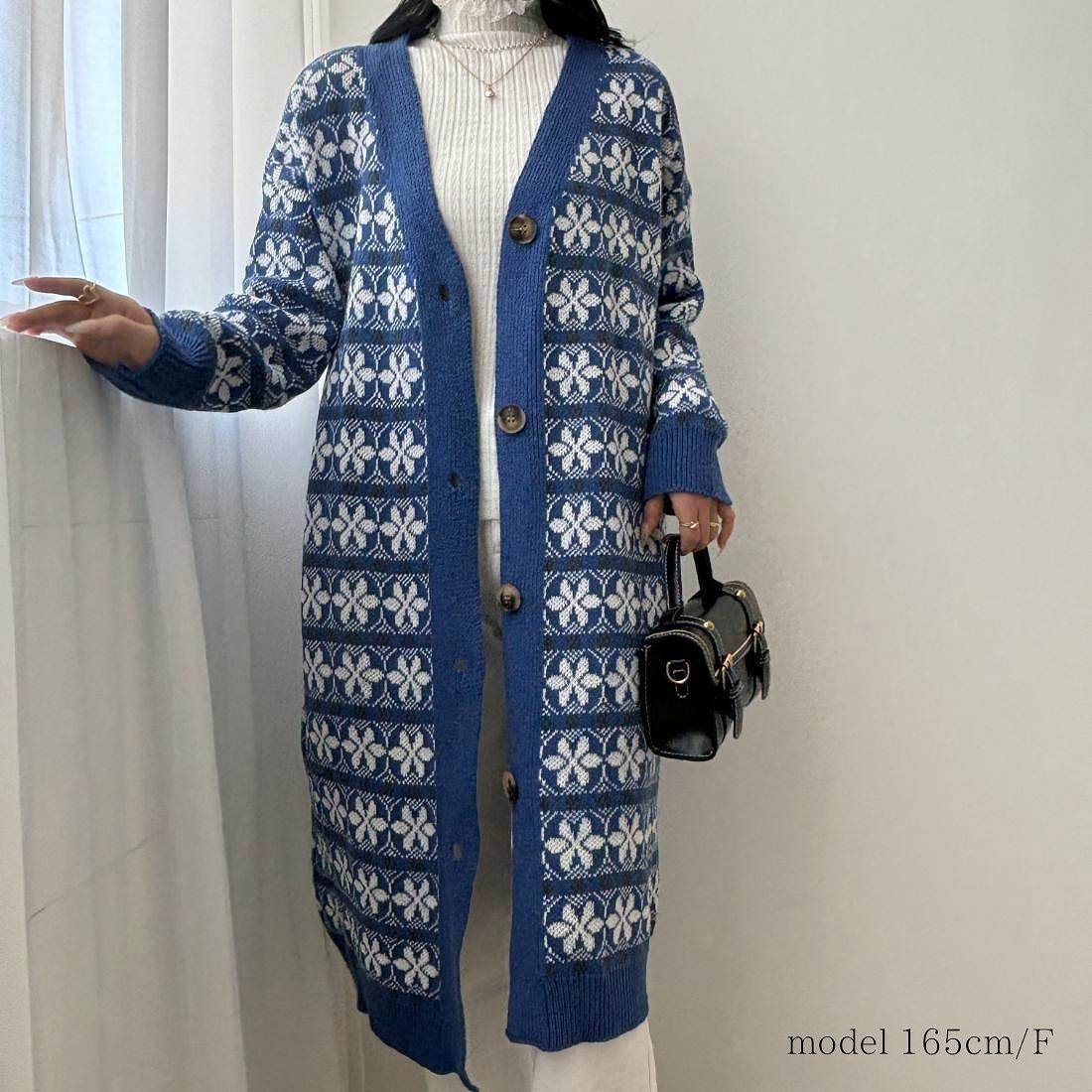 maison de LATIR ロングカーディガン メゾンドラティール トップス カーディガン ...