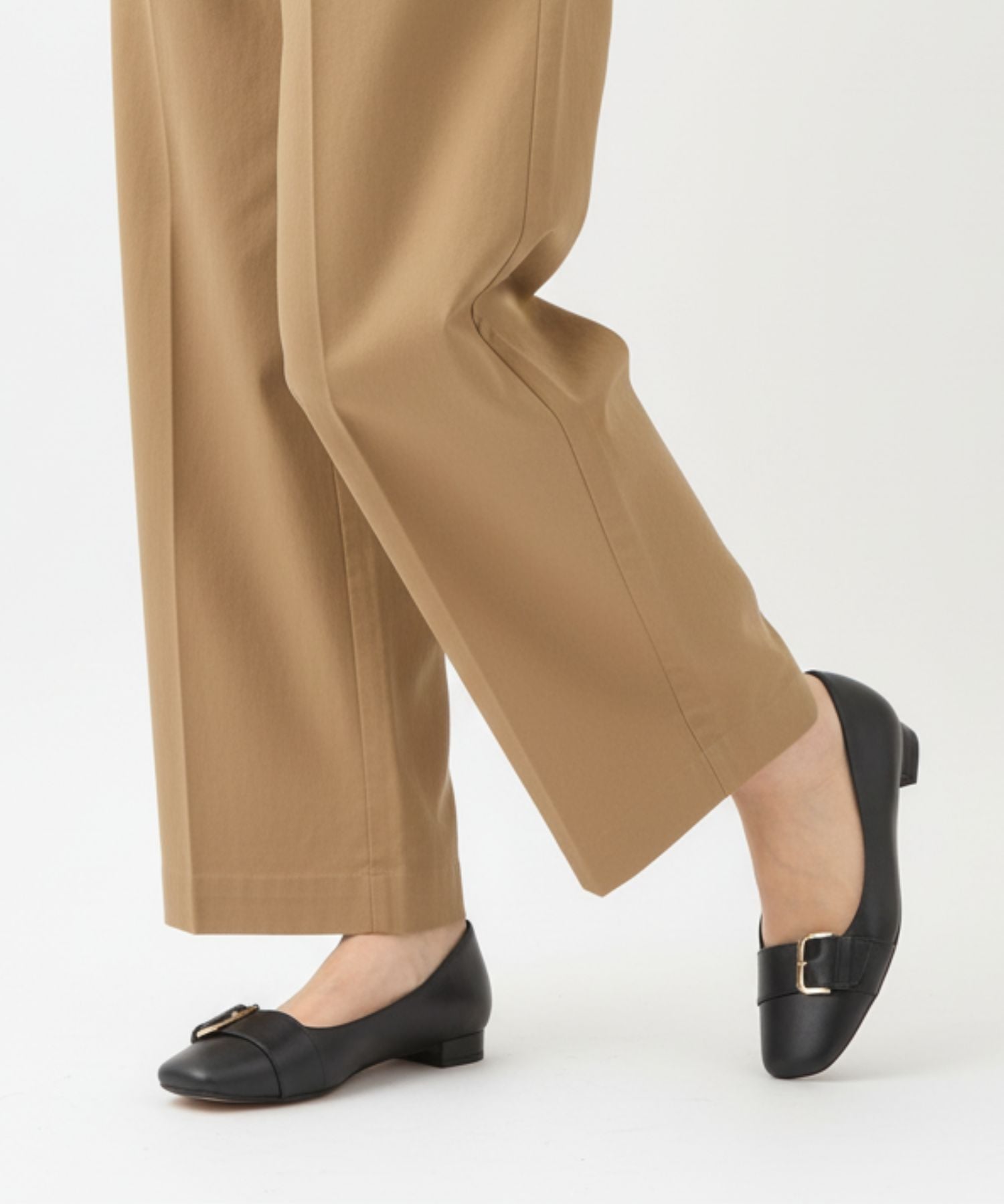 HIPS 【本革】ベルトデザインスクエアトゥパンプス セヴントゥエルヴサーティ シューズ・靴 パンプス ブラック ネイビー ワインレッド【送料無料】