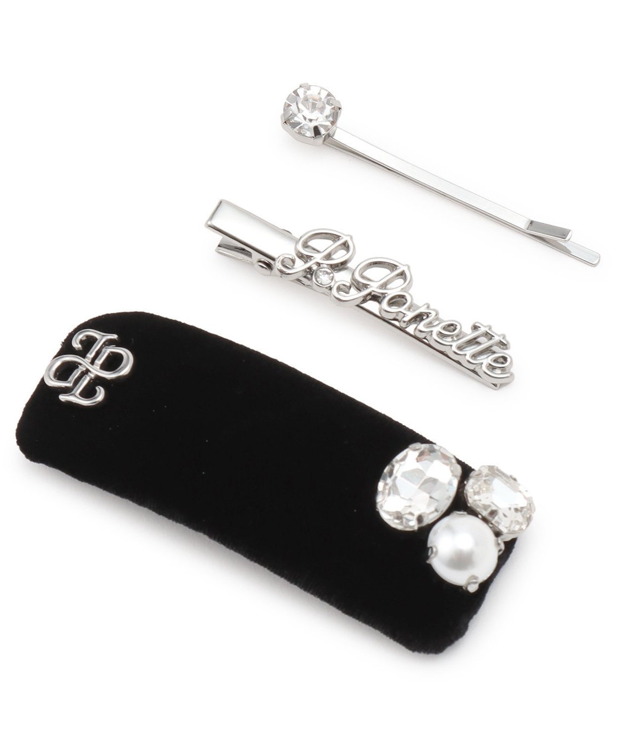 pom ponette junior アソートビジューヘアピンセット ナルミヤオンライン ファッション雑貨 その他のフ..