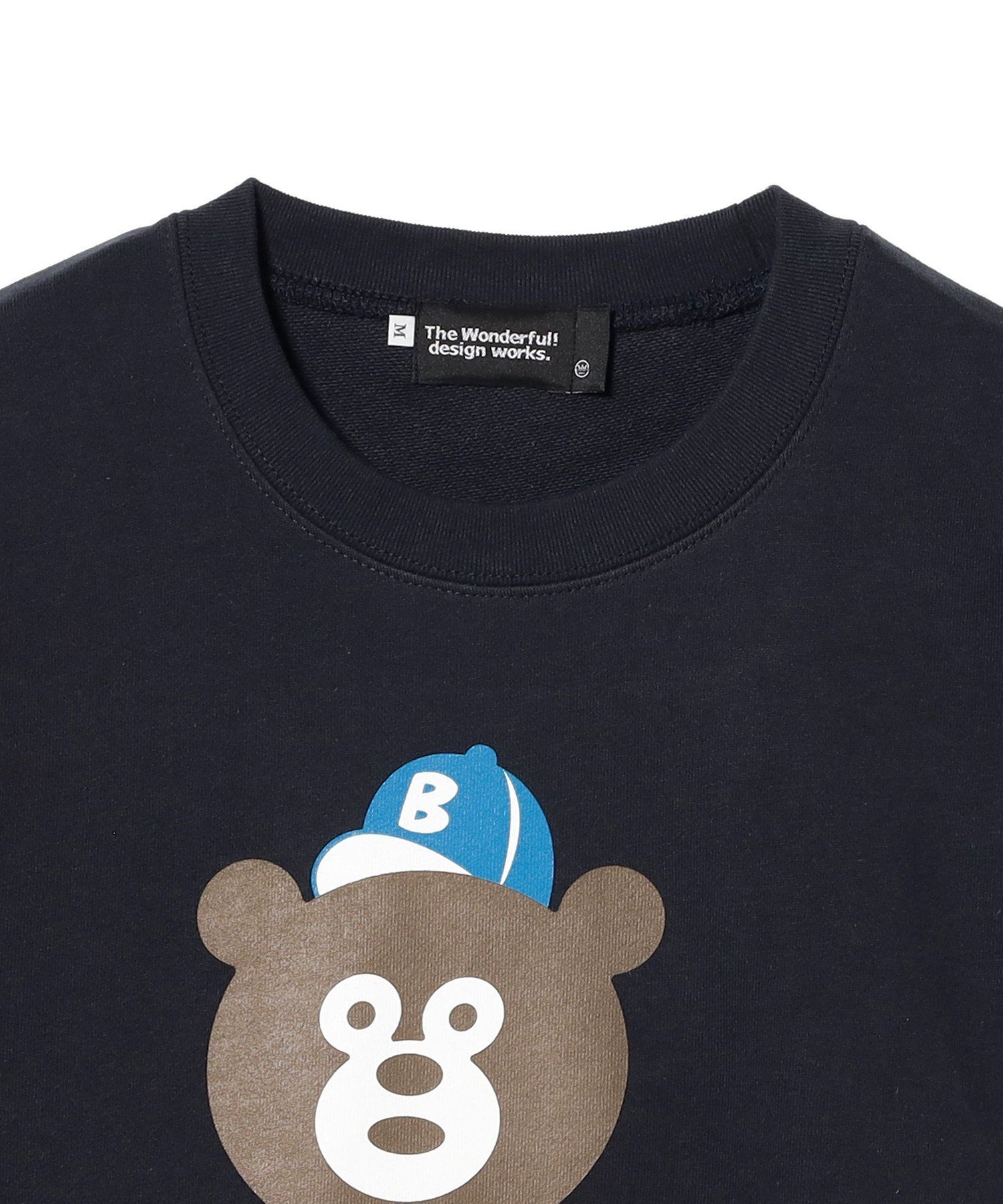 【SALE／40%OFF】BEAMS T The Wonderful! Design works. / Pitcher BEAR CREW ビームスT トップス スウェット・トレーナー ネイビー【送料無料】