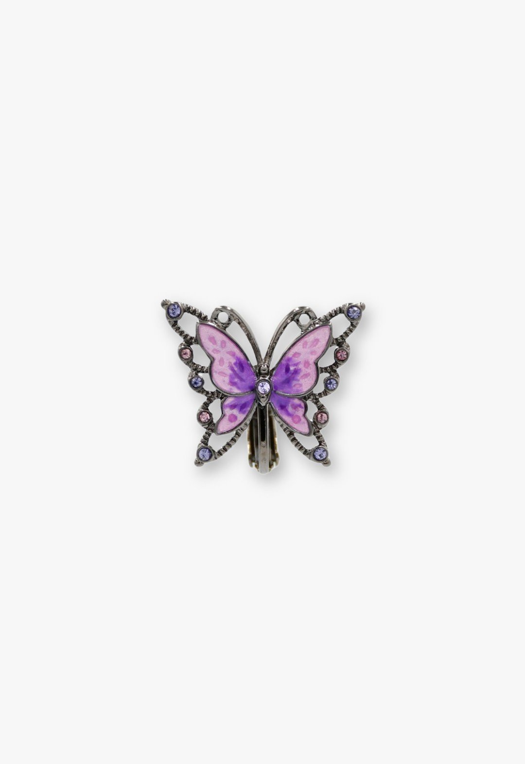 ANNA SUI 【ANNA SUI/アナスイ】蝶モチーフ イヤリング アナ スイ アクセサリー・腕時計 イヤリング・イヤーカフ パープル【送料無料】