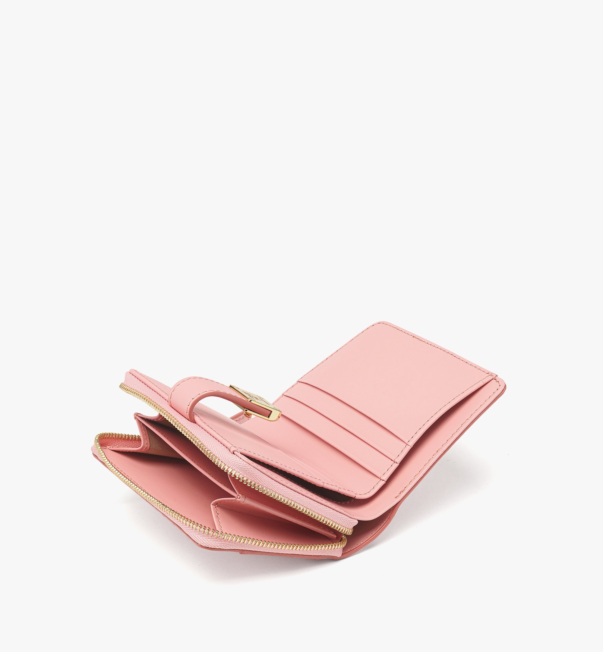 MCM Aren 真ちゅうプレート ウォレット - ヴィセトス エムシーエム 財布・ポーチ・ケース 財布 ピンク【送料無料】