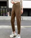 【SALE/30%OFF】aimoha - select - aimoha -select-/ジョガーパンツ アイモハ パンツ ジャージ・スウェットパンツ グレー グリーン ピンク ベージュ ブラウン ブラック