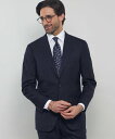 MACKINTOSH LONDON ウールシルク チョークストライプスーツ マッキントッシュ ロンドン スーツ・フォーマル スーツジャケット ネイビー【送料無料...