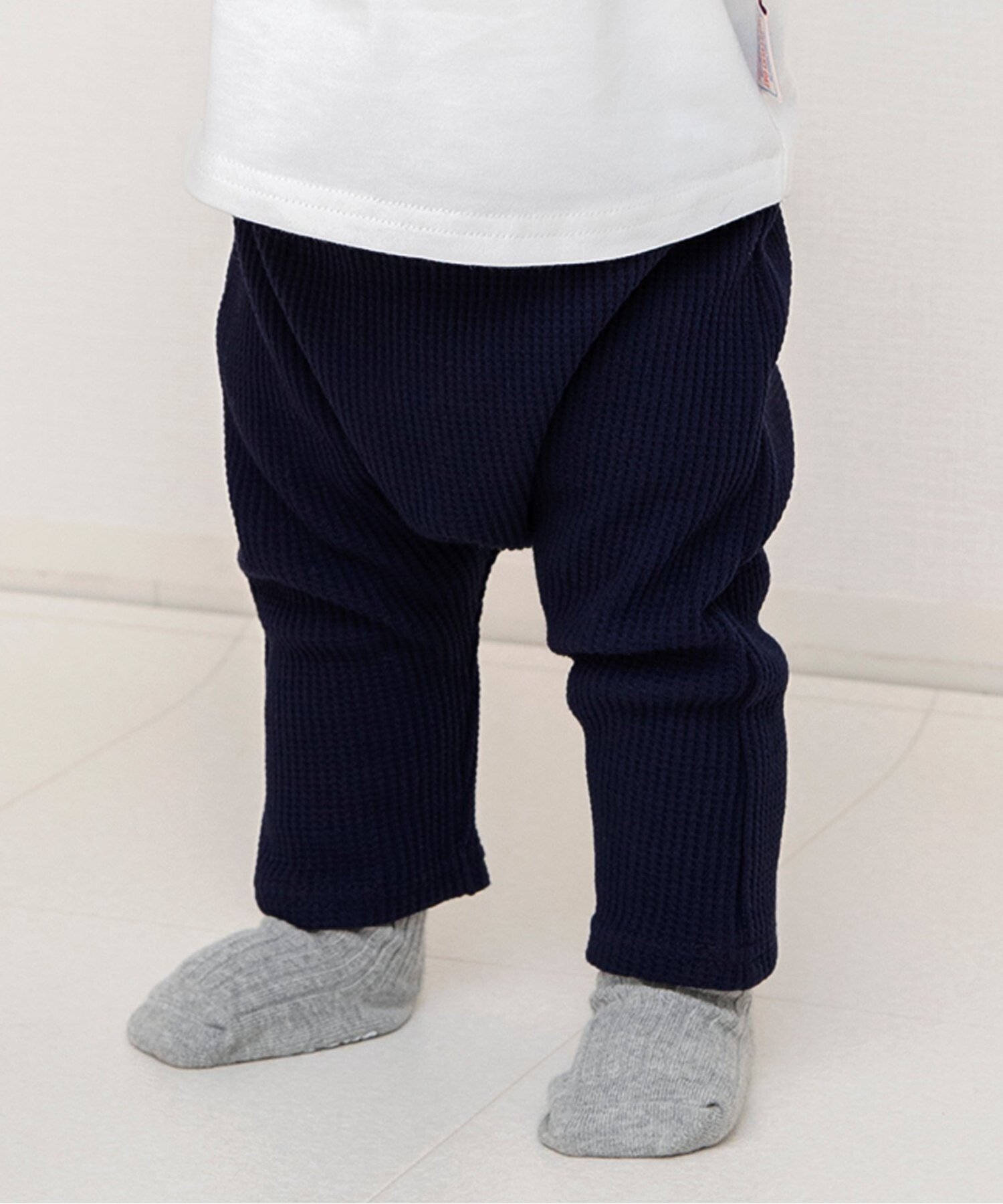 BREEZE カラフルベーシックロングパンツ 10分丈 エフオーオンラインストア パンツ その他のパンツ ブルー ベージュ ホワイトのサムネイル