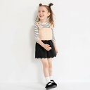 branshes バラチュールビスチェ付きトップスセット ブランシェス ワンピース・ドレス チュニック ピンク ホワイト