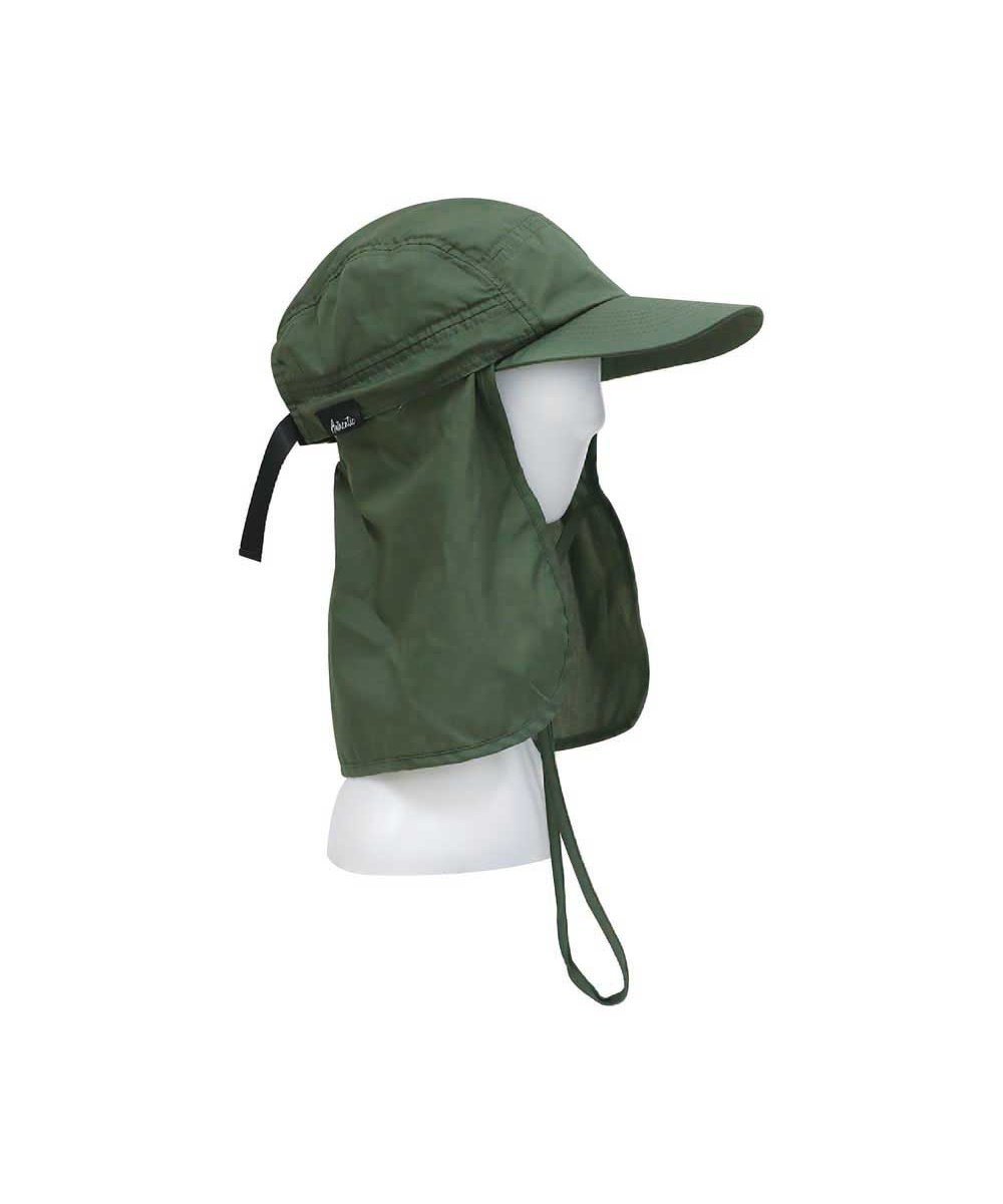 BACKYARD FAMILY サンシェードキャップ ローラ 帽子 キャップ ブラック カーキグリーン