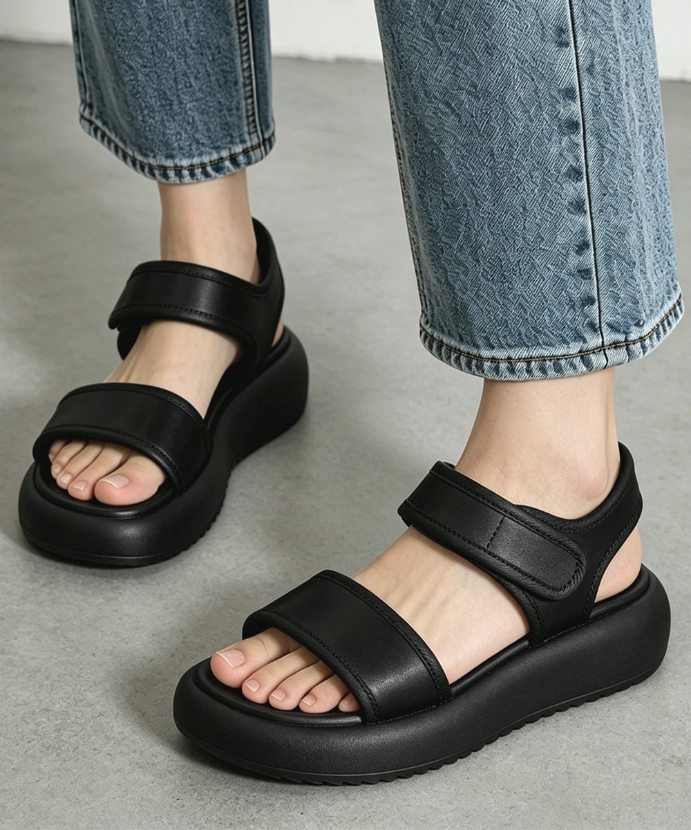 【SALE／40%OFF】miniministore ベルトサンダル スポーツサンダル 夏 ミニミニストア シューズ・靴 サンダル ブラック ホワイト
