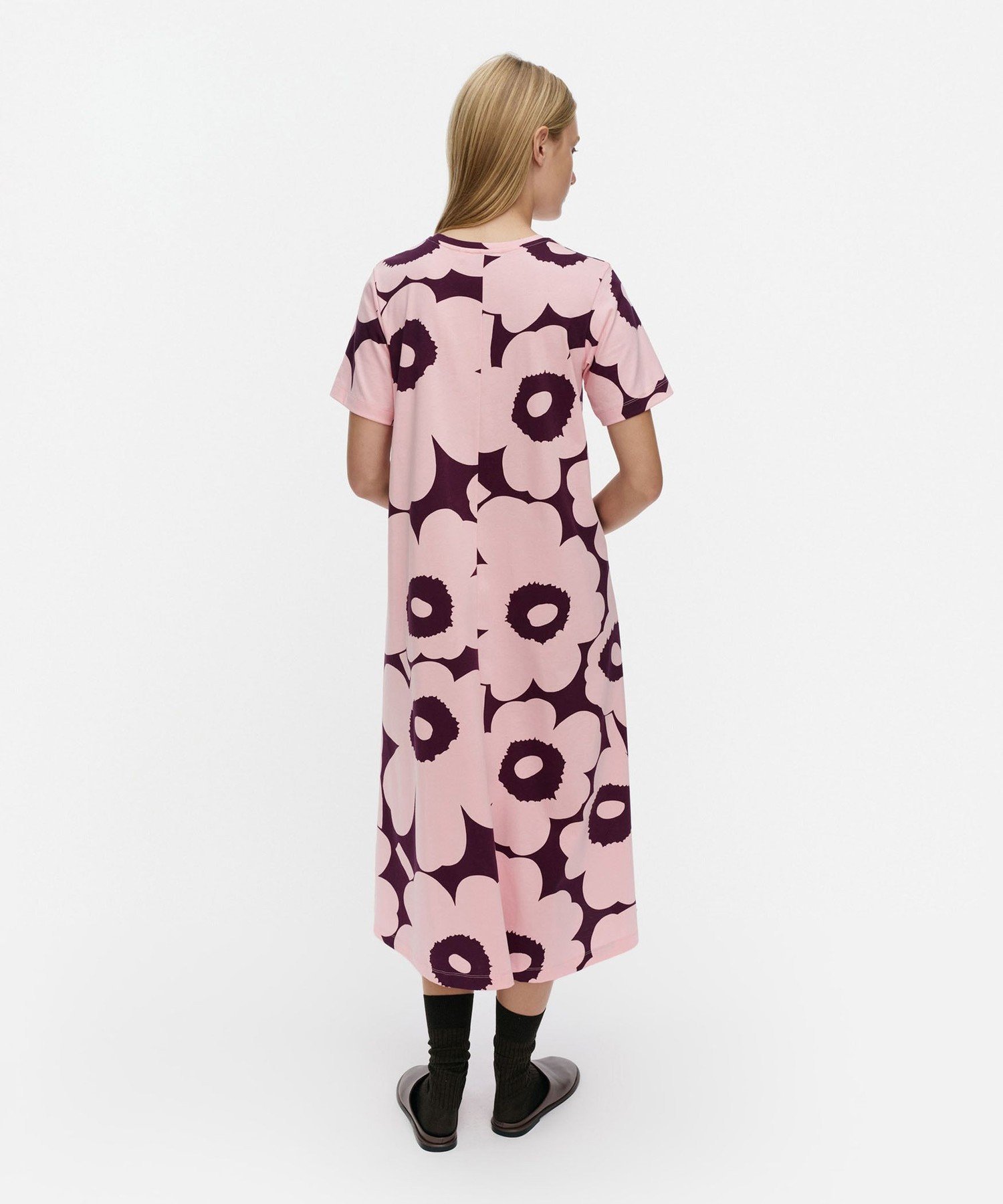 Pisteinen Unikko ワンピース マリメッコ ワンピース・ドレス ワンピース パープル