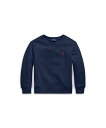 POLO RALPH LAUREN (ボーイズ 2才~4才)コットンブレンドフリース スウェットシャツ ラルフローレン トップス スウェット・トレーナー ネイビー【送料無料】