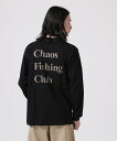 BEAVER Chaos Fishing Club BEAVER EXCLUSIVE L/S TEE ビーバー トップス カットソー Tシャツ ブラック グレー ホワイト【送料無料】