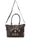 AVIREX VARSITY BULTO LIMITRD EDITION 2WAY TOTE BAG/2ウェイ トートバッグ / AVIREX アヴィレックス バッグ その他のバッグ ブラウン ブラック【送料無料】