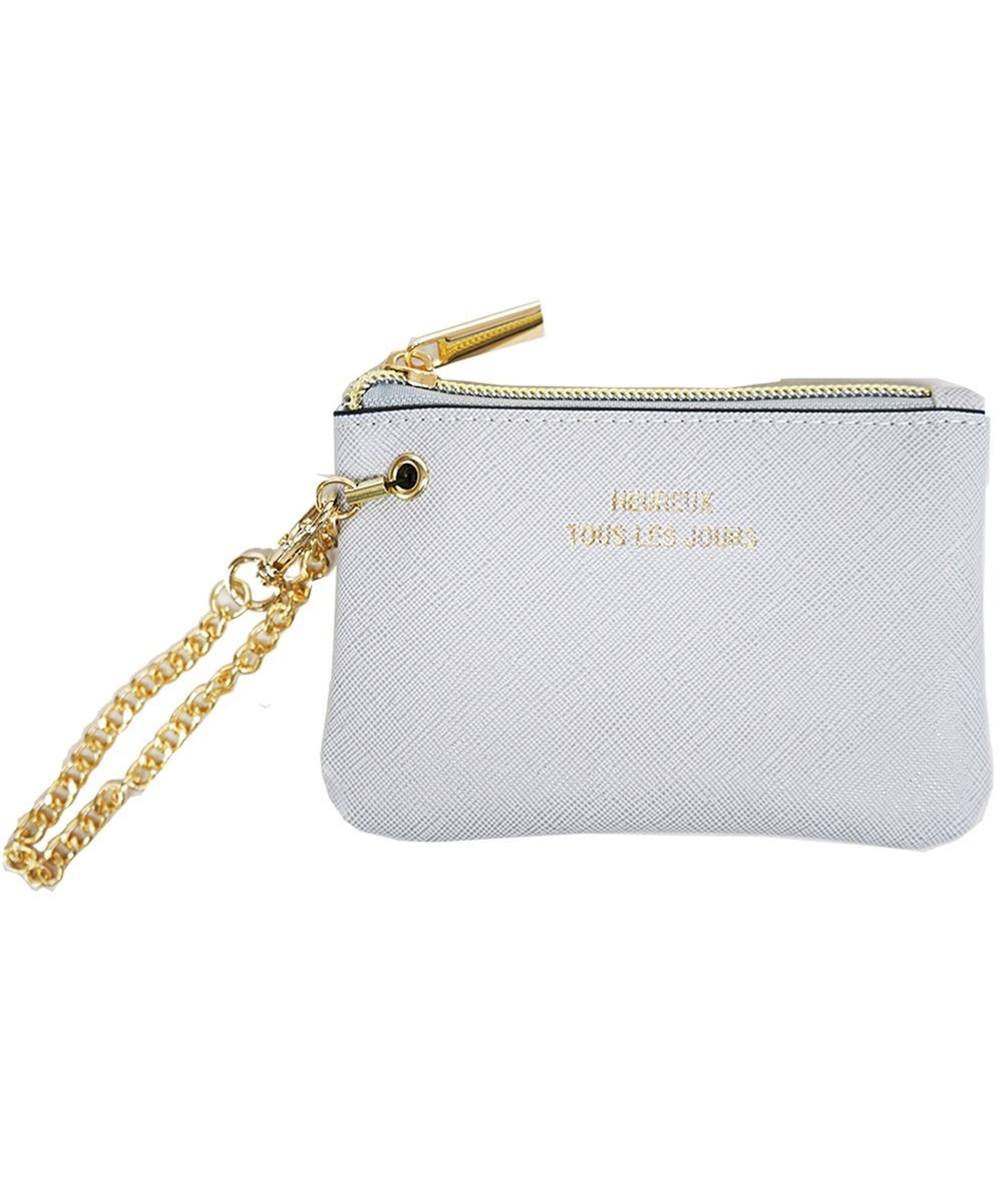 BACKYARD FAMILY 角シボリールパス ローラ 財布・ポーチ・ケース パスケース・定期入れ ブラック