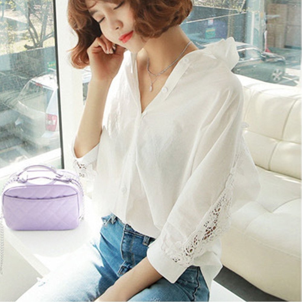 【SALE／30%OFF】Aimoon シャツブラウス レディース ミニミニストア トップス シャツ・ブラウス ホワイト