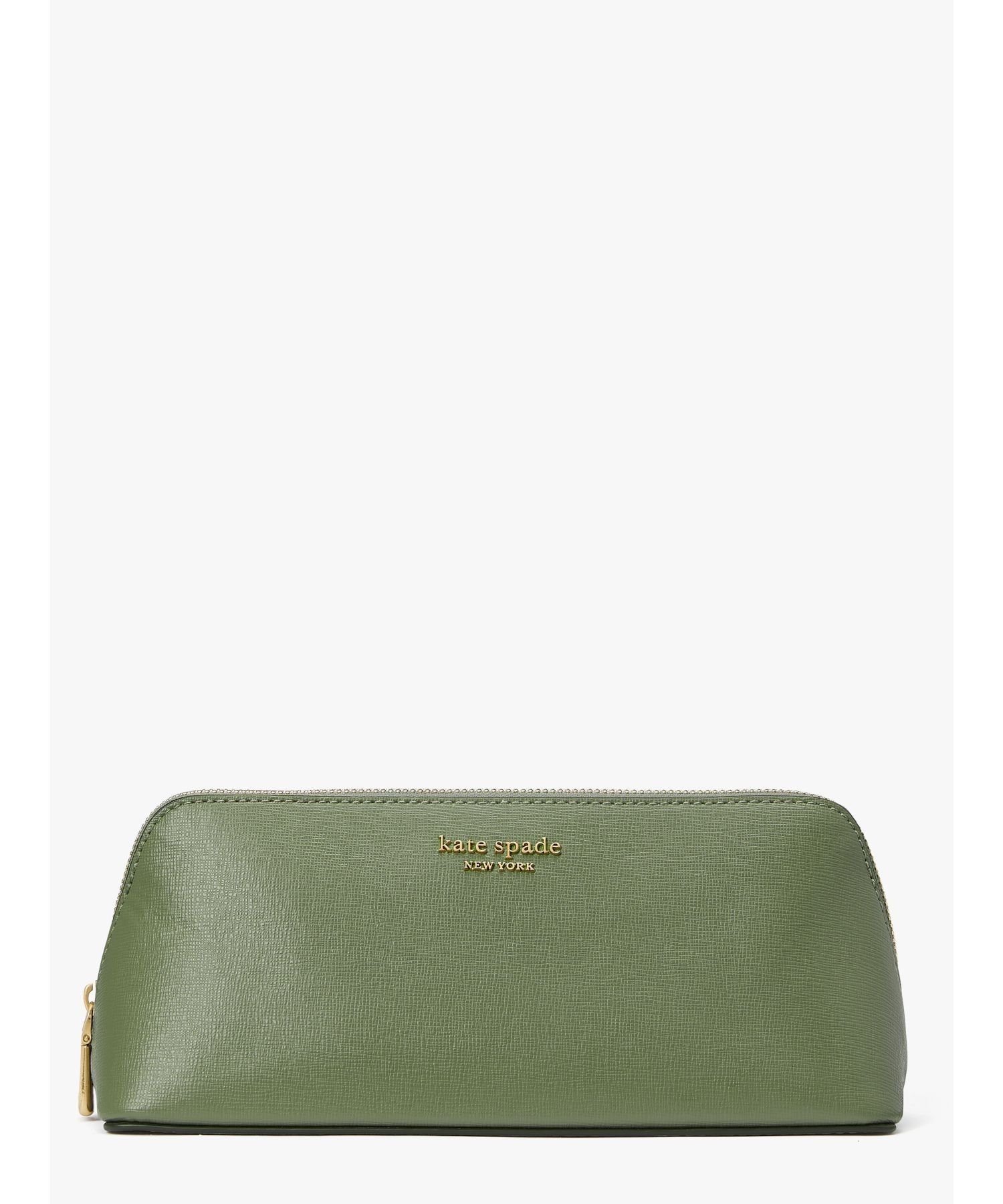 ケイトスペード ポーチ（レディース） 【SALE／60%OFF】kate spade new york モーガン ニュー コスメティック ケース ケイトスペードニューヨーク 財布・ポーチ・ケース ポーチ グリーン【送料無料】