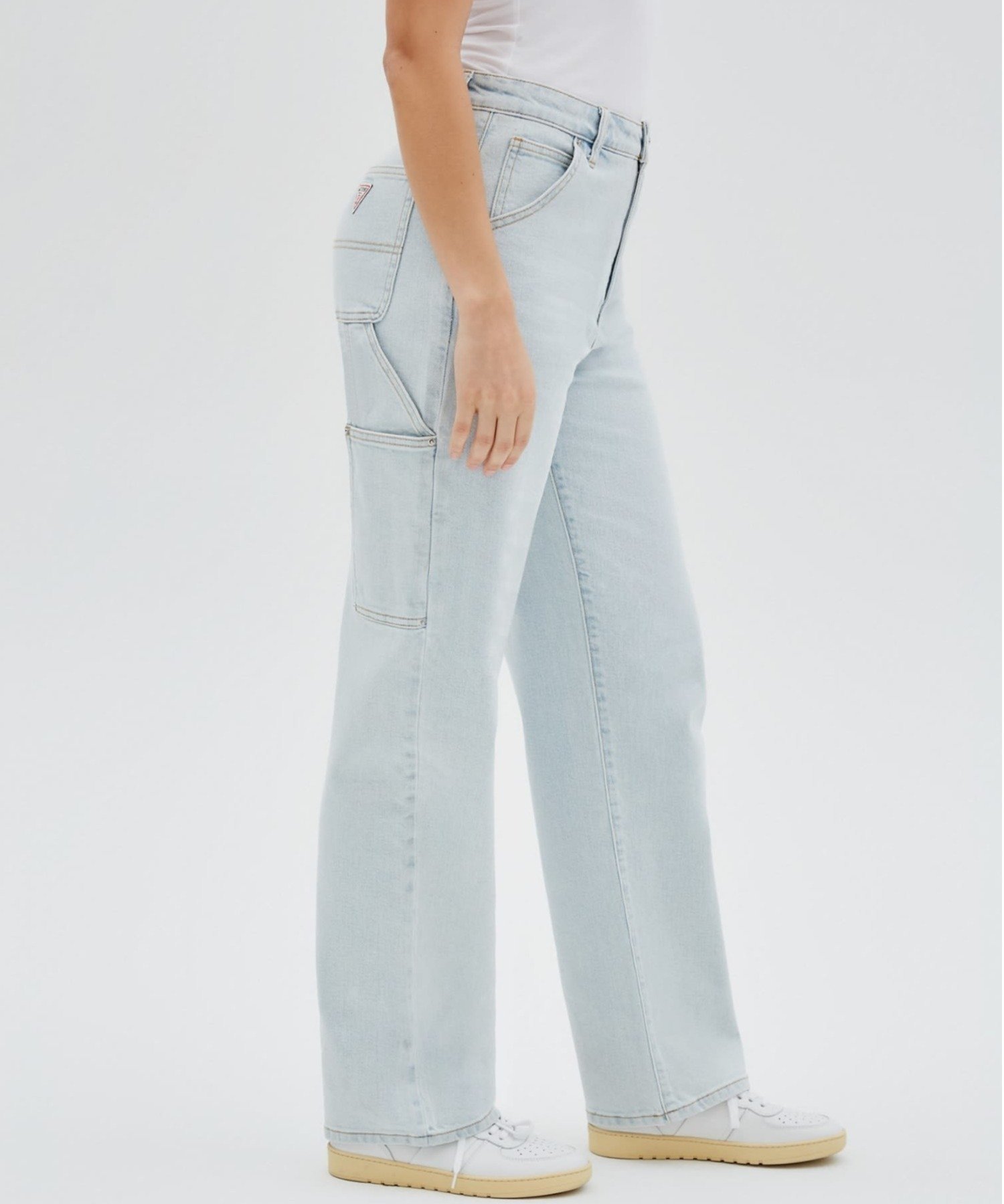 GUESS パンツ(W)Venice Carpenter Denim Pants ゲス パンツ ジーンズ・デニムパンツ ブルー